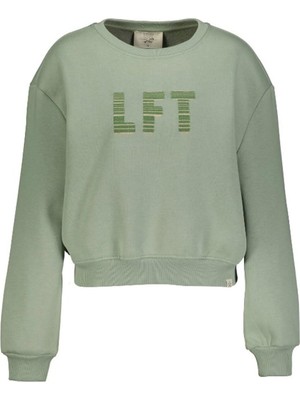 Die Grup Oft Kadın Sweatshirt F2040749,YEŞIL L