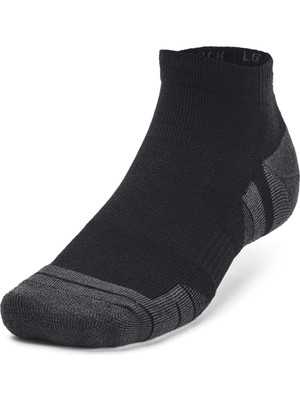 Die Grup Under Armour Ua Performance Tech 3pk Low Unisex Yetişkin Çorap Black/black/jet Gray Md