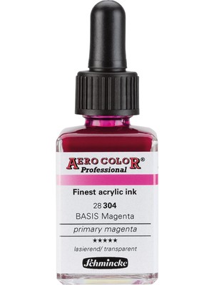 Die Grup Schmincke Aero Color Professional Akrilik Airbrush Mürekkebi 28 ml 304 Primary Magenta