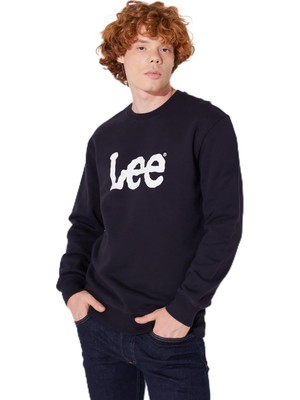 Die Grup Lee Sweatshirt Erkek Sweatshirt, Lacivert, S