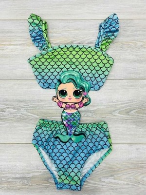 Neat Kids Kız Çocuk Mermaid Deniz Kızı Mayokini