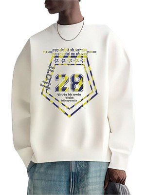 Die Grup Tarzsokak Yapı Yapı Biz Bu Oyunu Bozarız Beyaz Biskilet Sweat, Beyazbiskilet, 4xl-5xl