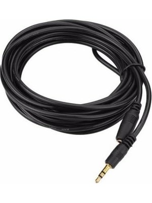 Generic 3.5mm Dişi Erkek Kulaklık Stereo Uzatma Kablosu 5 Metre