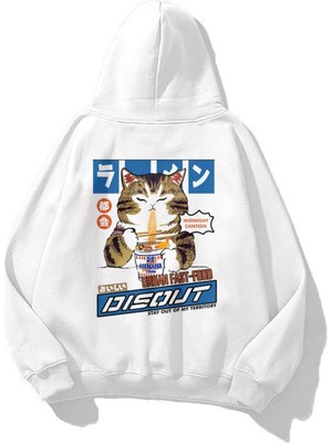 Die Grup Tarzsokak Unisex Disout Sweatshirt Beyaz, BEYAZ-289, Xl