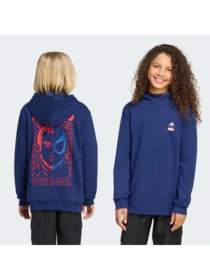 Die Grup Adidas Adıdas Marvel Spıder-Man Hooded Sweat