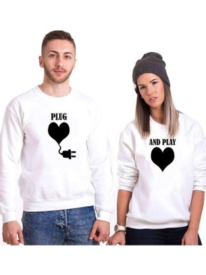 Die Grup Tshirthane Plug And Play Sevgili Kombinleri Sweatshirt Kombini, Kadın, S-Tek Ürün Fiyatıdır, Kombin Yapmak Için En Az 2 Adet Sepete Ekleyiniz