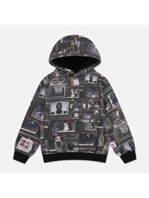 Die Grup Nike Jordan Jdb Mj Brklyn Aop Ft Po Erkek Çocuk Sweatshirt 95F092 95F092-023, 10-12 Yaş