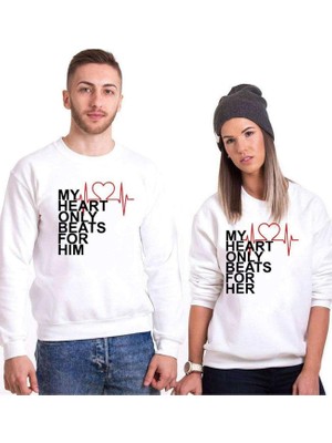 Die Grup Tshirthane My Heart Sevgili Kombinleri Sweatshirt Kombini, Kadın, L-Tek Ürün Fiyatıdır, Kombin Yapmak Için En Az 2 Adet Sepete Ekleyiniz