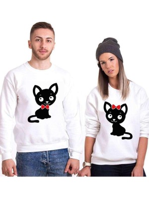 Die Grup Tshirthane Kedi Sevgili Kombinleri Sweatshirt Kombini, Kadın, M-Tek Ürün Fiyatıdır, Kombin Yapmak Için En Az 2 Adet Sepete Ekleyiniz