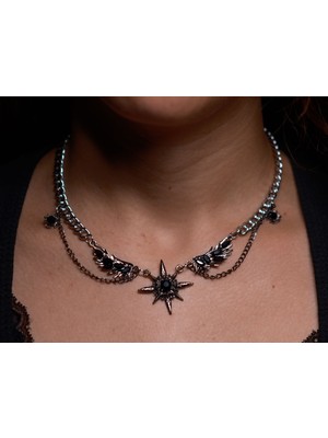 AG23 Tasarım Serius Rave Techno Tekno Gotik Gothic Kolye