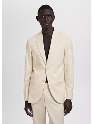 Mango Slim Fit Milan Kumaş Blazer Ceket