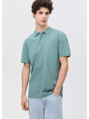 Mango Pamuklu Pike Polo Gömlek