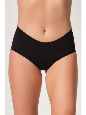 Seraviax Siyah Mı Emay 2702 Lazer Kesim Toparlayıcı Mama Slip Korse