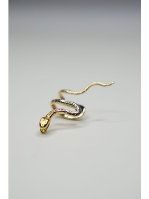 AG23 Tasarım Yılan Kıkırdak Earcuff Küpe