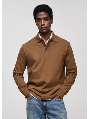 Mango %100 Pamuklu Polo Tişört