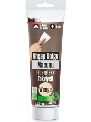 Esranın Dünyası Ahşap Parke Tamir Macunu Venge Renk Mobilya Masa Dolgu Çatlak Çizik Giderici 125 ml Kullanıma Hazır