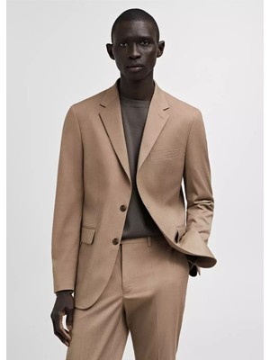 Mango Slim Fit Milan Kumaş Blazer Ceket