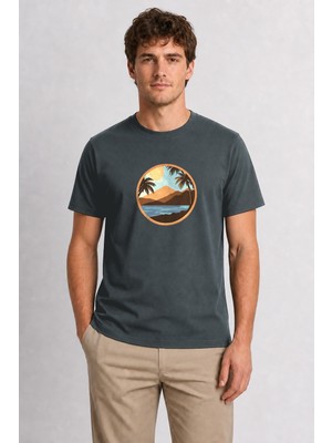 Wakha Rio Sahil Retro Grafik - Füme