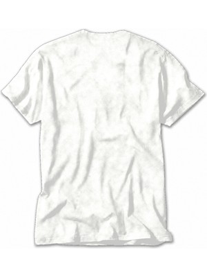 Wakha Minimalist Limon Dilimleri Baskı Tişört - Beyaz Tişört