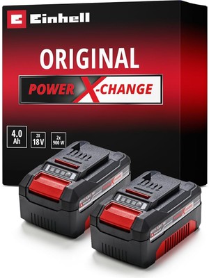 Einhell Orijinal 18 V 4,0 Ah Pxc Akü Twinpack 4511489