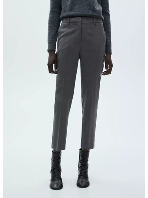 Mango Cropped Skinny Pantolon