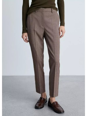 Mango Cropped Skinny Pantolon