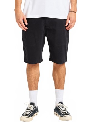 Quiksilver Erkek Everyday Union Light Klasik Şort, Siyah, 29W De