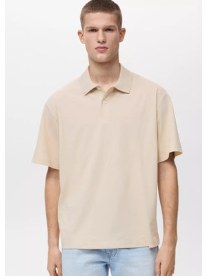 Mango Pamuklu Pike Rahat Kesim Polo Gömlek