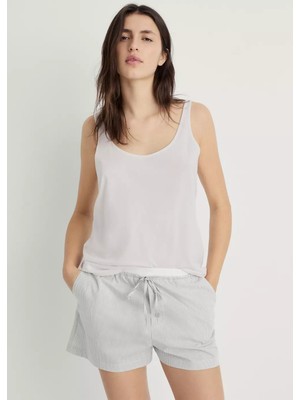 Mango Askılı Pijama Bluz