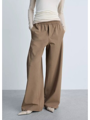 Mango Wideleg Jogger Pantolon
