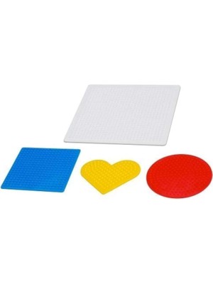 Die Grup Ikea 701.285.71 Pyssla Toplu Inci Plaka 4'lü Set, Farklı Renkler Belirtilmemiştir.