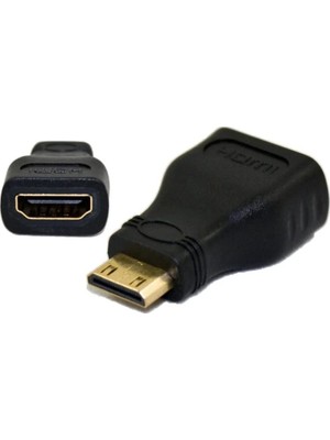 HDMI Dişi Mini HDMI Erkek Çevirici, Dönüştürücü Adaptör,