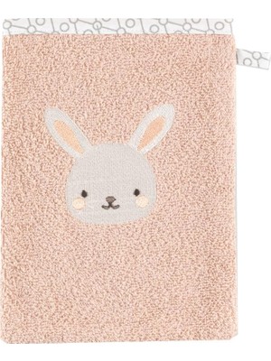 Die Grup Gezenbebe Hero Nakışlı Bebek ve Çocuk Banyo Kesesi Bunny 15X21 cm