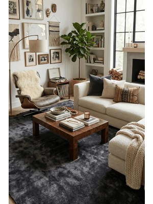 Bezos Youdayhomecollection Poly Peluş Halı Model Oturma Odası Halısı
