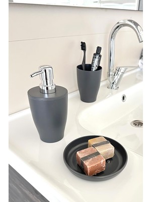 Die Grup Primanova Pure 3lü Banyo Seti-Gri