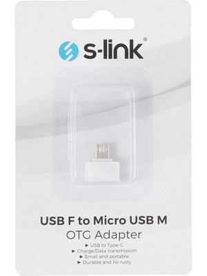 Die Grup S-Link SL-TAOTG15 USB F To Microusb M Otg Çevirici