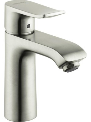 Hakay Hansgrohe Metris Modern Yükseltme Kolay Kurulum 1-Kulplu 1 7 Inç Uzunluğunda Fırçalanmış Nikel Banyo Lavabo Bataryası, 31080821