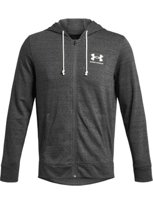 Hakay Under Armour Ua Rival Terry Lc Fz Erkek Ceket Castlerock Light Heather / / Onyx White Sm