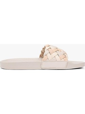 Hakay Tommy Hilfiger Kadın Terlik, 37, FW0FW09039, Haki