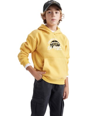 Hakay Defacto Erkek Çocuk Regular Fit Kapüşonlu Sweatshirt