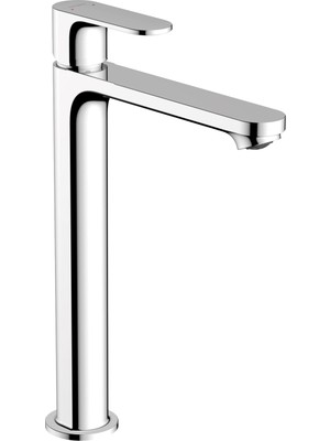 Hakay Hansgrohe 72524001 Rebris S 240, Krom 1.2 Gpm Tek Delikli Banyo Bataryası