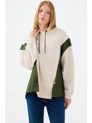 Hakay Loft Kadın Weatshirt,haki S