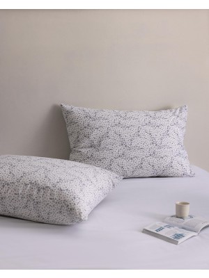Die Grup OCTAVE%100 Pamuk Ranforce 2'li Yastık Kılıfı - Gri - 50X70 cm