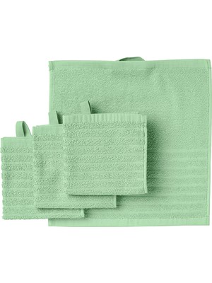 Die Grup Ikea Vågsjön El Havlusu, Açık Yeşil, 30X30 Cm, 4 Adet