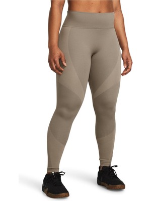 Hakay Under Armour Vanish Elite Seamless Ankleg Kadın Tayt, Kahverengi, S