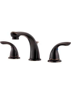 Hakay Pfister LG149-610Y LG149610Y Pfirst Serisi 2-Saplı 20,32 cm Geniş Banyo Musluğu Toskana Bronz