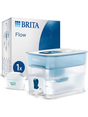 Hakay Brıta Flow 1x Maxtra Pro All-In-1 Filtreli Su Arıtma Sebili - 8,2 Lt