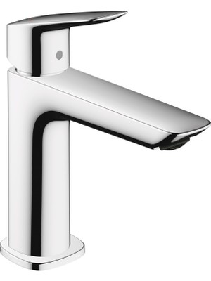 Hakay Hansgrohe Logis Fine Modern 1 Kulplu 1 Delikli 7 Inç Uzun Banyo Lavabo Bataryası Krom, 71253001
