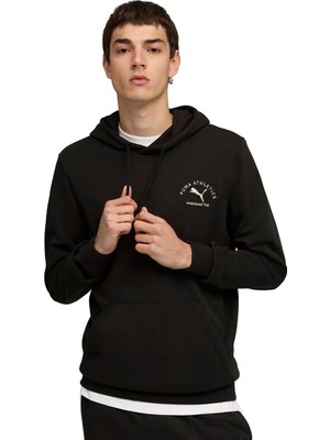 Hakay Puma Class Graphic Erkek Sweatshirt,siyah Xs