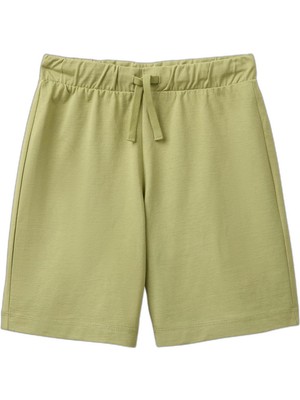 Hakay United Colors Of Benetton Unisex Çocuk Şort 3BL0C903L, Siyah 19E, 134
